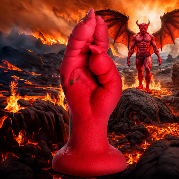 Demon Claw Fisting Dildo - Red