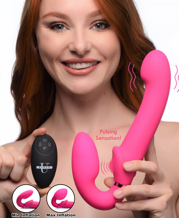 Strapless Strap-On With G-Pulse