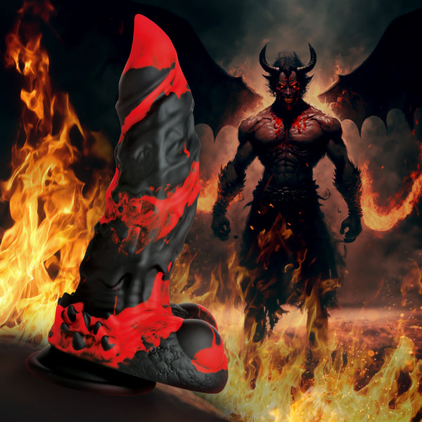 Fiery Demon Monster Dildo