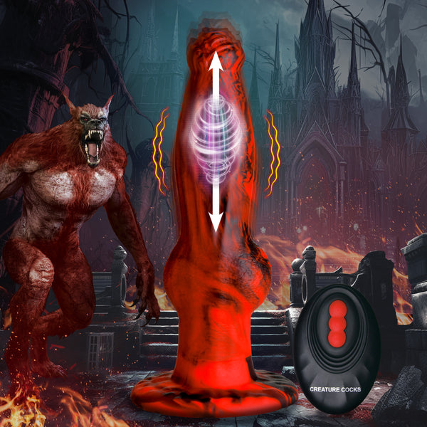 Hell Wolf Thrusting And Vibrating Dildo