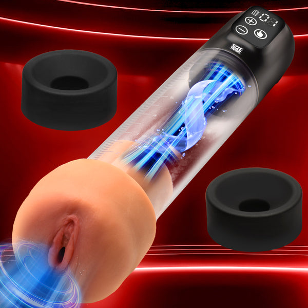 Sucking Penis Pump w/ Attachments